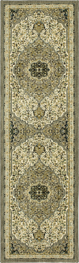 Karastan Touchstone Avonmore Willow Grey Area Rug Runner