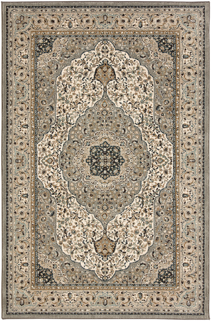 Karastan Touchstone Avonmore Willow Grey Area Rug main image