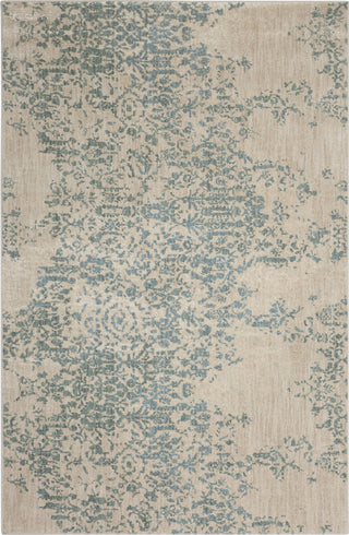 Karastan Cosmopolitan Nirvana Jade Area Rug by Virginia Langley Main Image 5'3''x7'10'' Size  