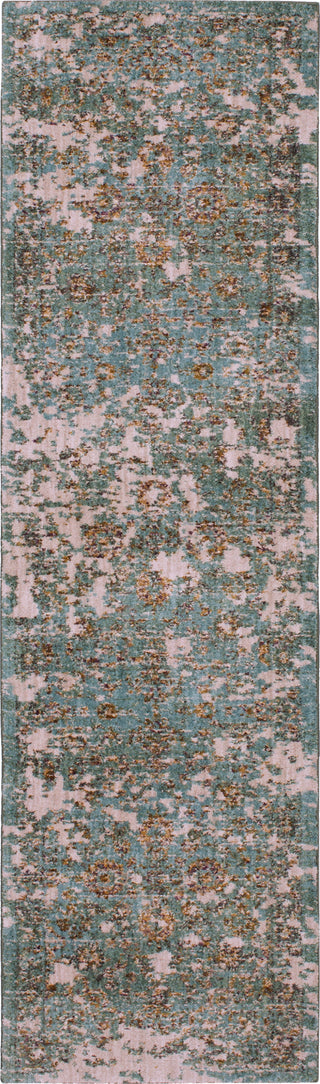 Karastan Cosmopolitan Nolita Robin's Egg Area Rug Runner