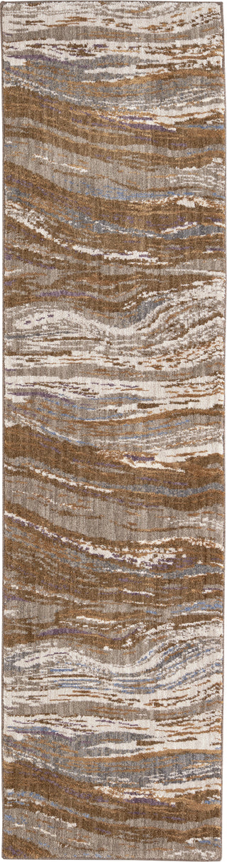 Karastan Enigma Continuum Desert Area Rug Runner