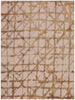 Karastan Enigma Contact Brushed Gold Area Rug main image
