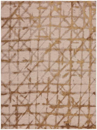 Karastan Enigma Contact Brushed Gold Area Rug main image