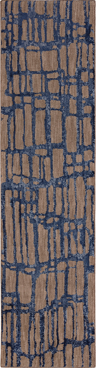 Karastan Enigma Twilight Indigo Area Rug Runner