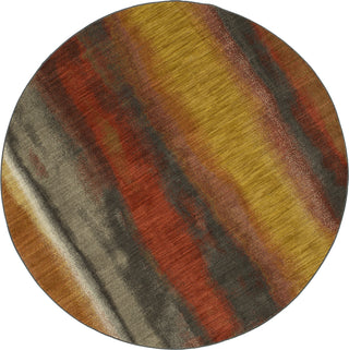 Karastan Elements Odin Multi Area Rug 8' Round 