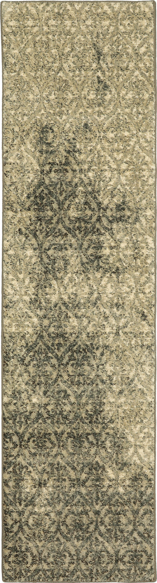 Karastan Euphoria Mystique Slate Area Rug Runner