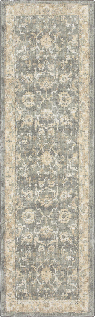 Karastan Euphoria Liffey Willow Gray Area Rug Runner