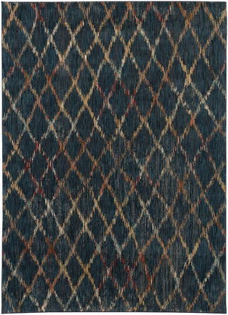 Karastan Intrigue Pique Sapphire Area Rug main image