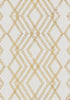 Karastan Cosmopolitan French Affair Brushed Gold Area Rug by Patina Vie cad