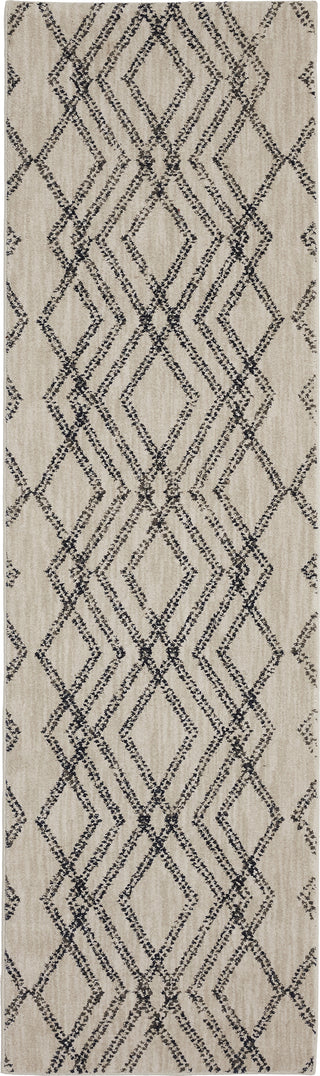 Karastan Cosmopolitan French Affair Ink Blue Area Rug by Patina Vie Runner