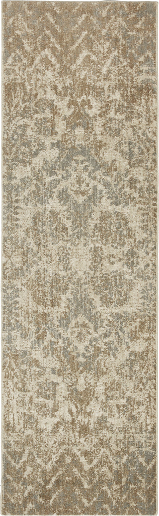 Karastan Touchstone Le Jardin Hazelnut Area Rug by Patina Vie Runner