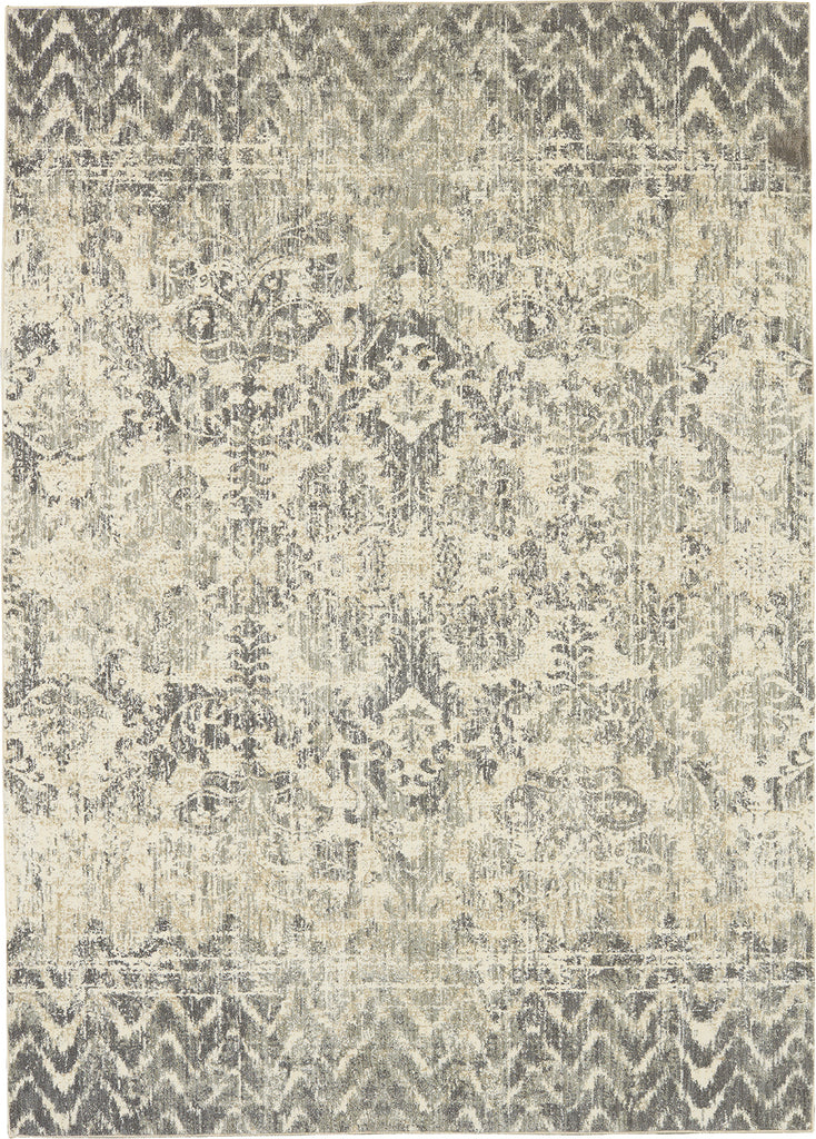 Karastan Touchstone Le Jardin Willow Gray Area Rug by Patina Vie Main Image