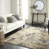 Karastan Elements Treviso Gray Area Rug Room Scene 4 