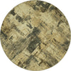 Karastan Elements Treviso Gray Area Rug 8' Round 