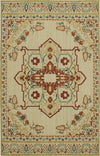 Mohawk Home Vintage Tapis Left Bank Cream Multi Area Rug by Patina Vie Main