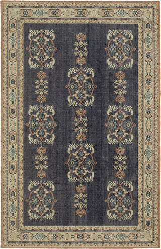 Karastan Vintage Tapis Florentino Indigo Area Rug by Patina Vie main image