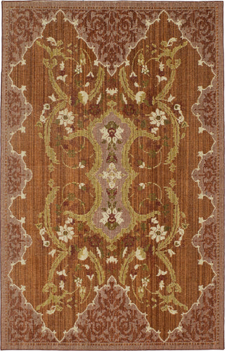 Karastan Vintage Tapis European Cottage Garnet Spice Area Rug by Patina Vie main image