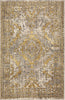Karastan Cosmopolitan Amur Smokey Gray Area Rug 2'x3' Size 