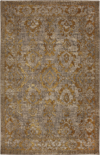 Karastan Cosmopolitan Amur Smokey Gray Area Rug Main Image 5'3''x7'10'' Size 