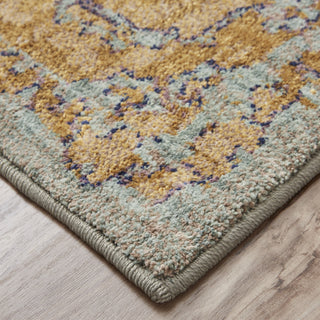 Karastan Cosmopolitan Kamo Jade Area Rug Corner Image