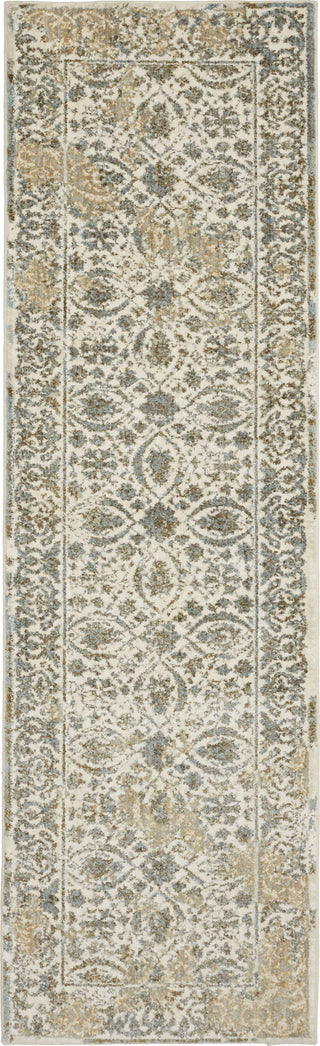 Karastan Touchstone Ness Willow Grey Area Rug Runner Image