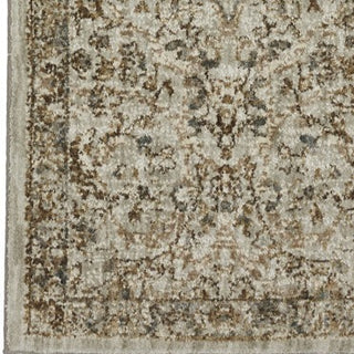 Karastan Touchstone Portree Willow Grey Area Rug 18'' Sample Swatch 