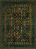 Karastan Spice Market Faded Arabesque Sapphire Area Rug by Patina Vie main image
