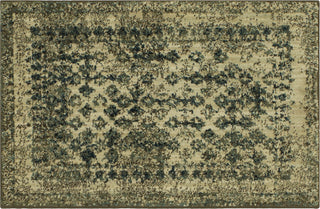 Karastan Spice Market Faded Arabesque Cream Area Rug by Patina Vie Accent