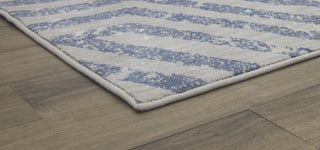 Karastan Cosmopolitan Moderne Periwinkle Area Rug by Patina Vie Corner Image