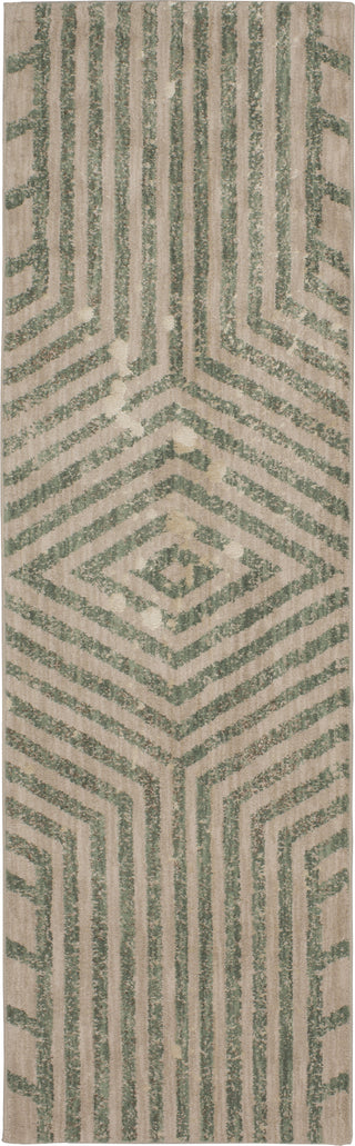 Karastan Cosmopolitan Moderne Jade Area Rug by Patina Vie Runner