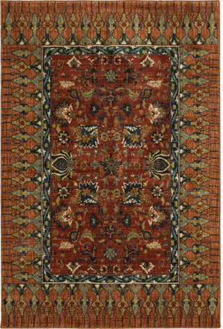 Karastan Spice Market Bazaar Area Rug by Patina Vie Main Image 5'3''x7'10'' Size 