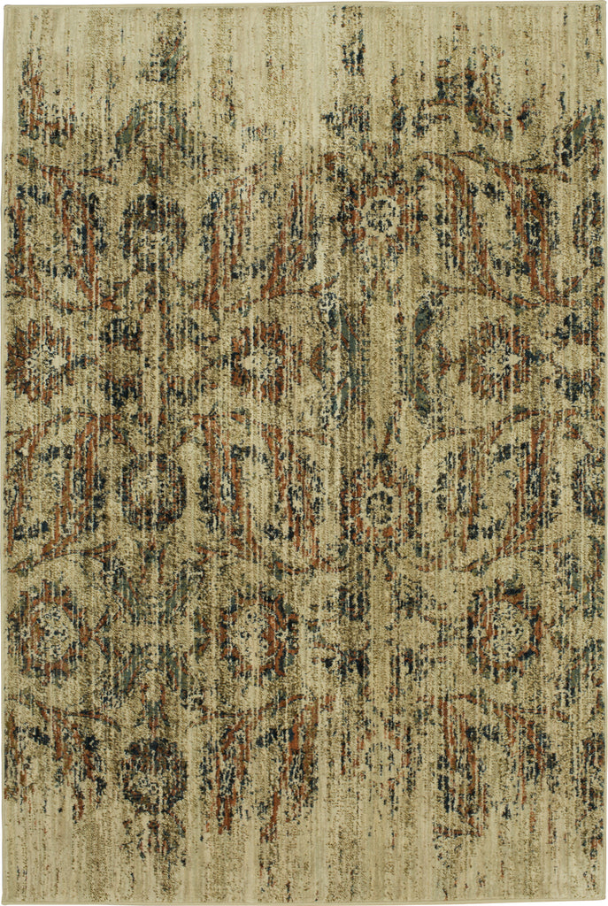 Karastan Spice Market Arosea Gold Area Rug by Virginia Langley main image