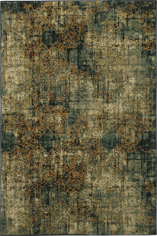 Karastan Spice Market Luciano Aquamarine Area Rug by Virginia Langley main image