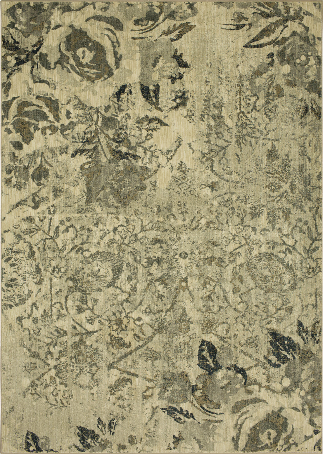 Karastan Touchstone Romantica Willow Grey Area Rug by Patina Vie ...