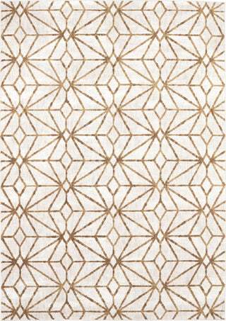 Karastan Artisan Celeste Brushed Gold Area Rug by Scott Living Main Image 8'x11' Size 