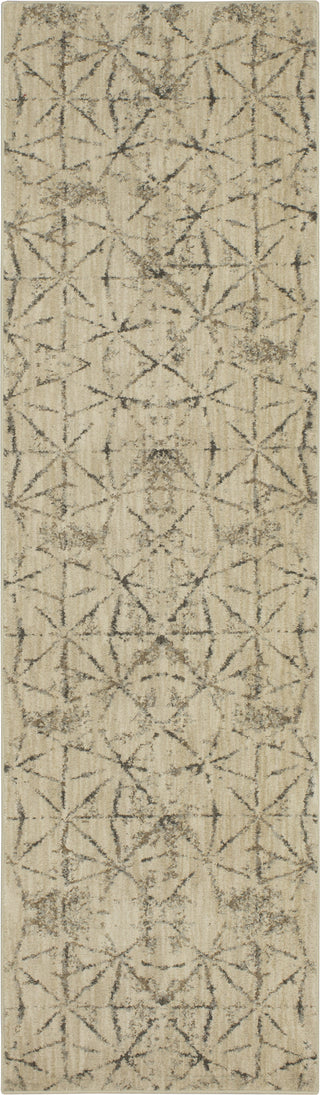 Karastan Enigma Quandry Smokey Gray Area Rug Runner