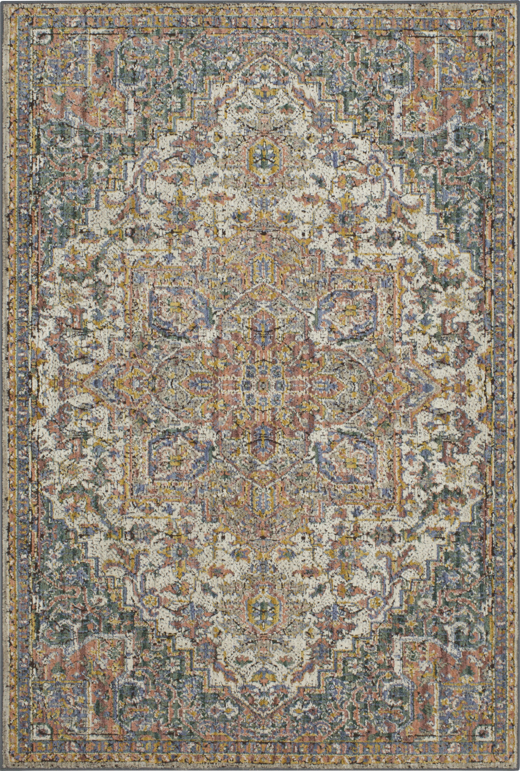 Karastan Mosaic Cirque Multi Area Rug – Incredible Rugs and Decor