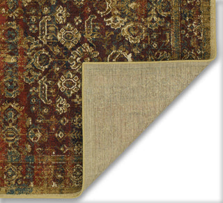 Karastan Spice Market Reine Gold Area Rug Backing Image