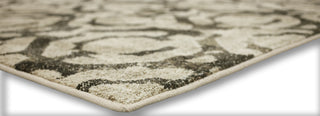 Karastan Expressions Motif Onyx by Area Rug Scott Living Corner Close Up