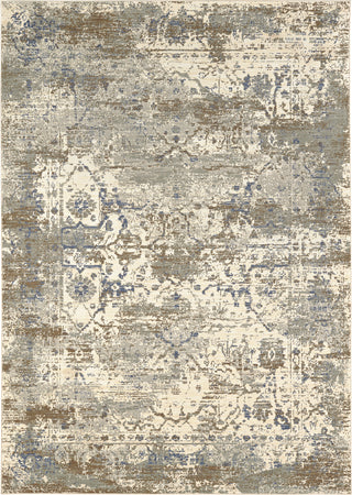 Karastan Tempest Quest Periwinkle Area Rug Main Image 8'x11' Size 