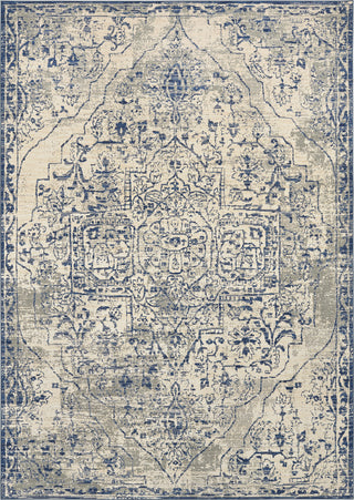 Karastan Tempest Slaney Cobalt Area Rug Main Image 8'x11' Size 