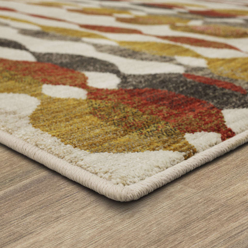 Karastan Expressions Acoustics Ginger by Area Rug Scott Living Corner 