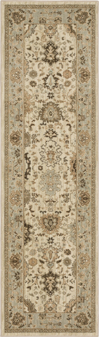 Karastan Euphoria Adare Cream Area Rug Corner Image