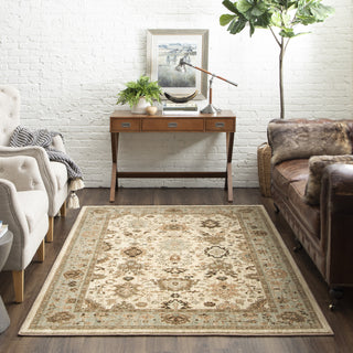 Karastan Euphoria Adare Cream Area Rug Corner Image