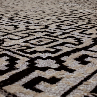 Karastan Rendition Adras Soot Area Rug by Stacy Garcia Close Up 