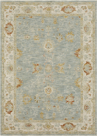 Karastan Adalia Amasya Blue Area Rug Main Image 6'7"x9'6" Size 