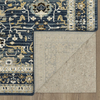 Karastan Zephyr Amphora Majolica Blue Area Rug