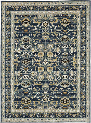 Karastan Zephyr Amphora Majolica Blue Area Rug