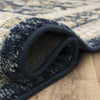 Karastan Zephyr Amphora Majolica Blue Area Rug