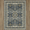 Karastan Zephyr Amphora Majolica Blue Area Rug